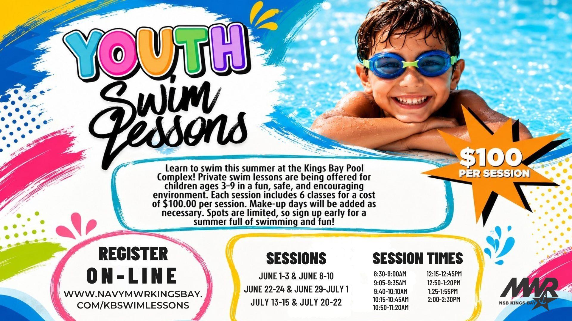 Swim Lessons at Kings Bay