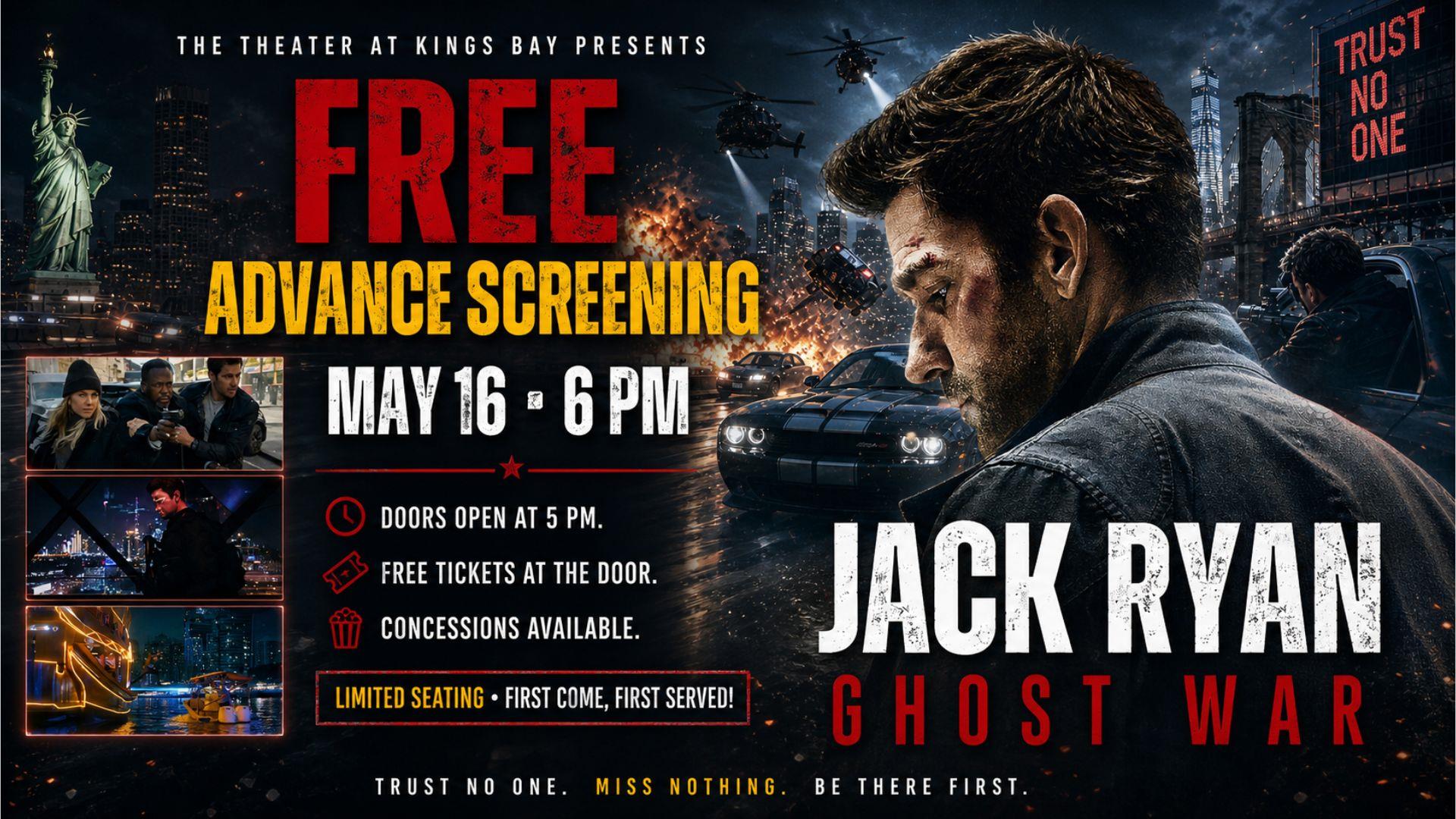 Free Advance Screening May 16th